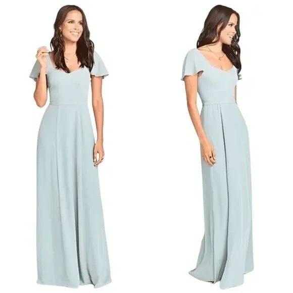 knee length dresses for ladies Marie White Tiered Maxi Dress M